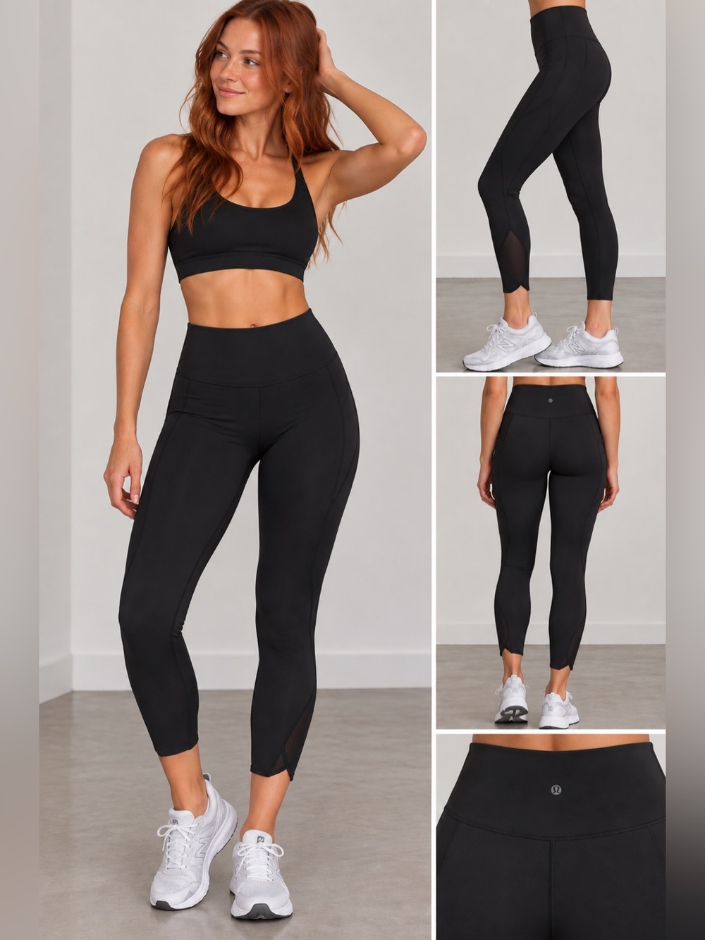 Lululemon High-Waist Black Performance Leggings - Women's Activewear